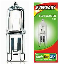10 x G9 33w=40w EVEREADY DIMMABLE ENERGY SAVING bulbs Capsule (5 twin Packs) - Electrobright Ltd