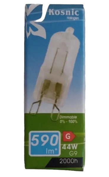 12 x Kosnic Eco Halogen G9 (18w,19w,28w,29w,42w,44w) Dimmable Energy saving "Long Life"  light bulbs