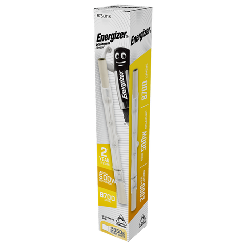 S5417 ENERGIZER ECO R7S LINEAR 400W(500W) DIMMABLE, PACK OF 2 - Electrobright Ltd