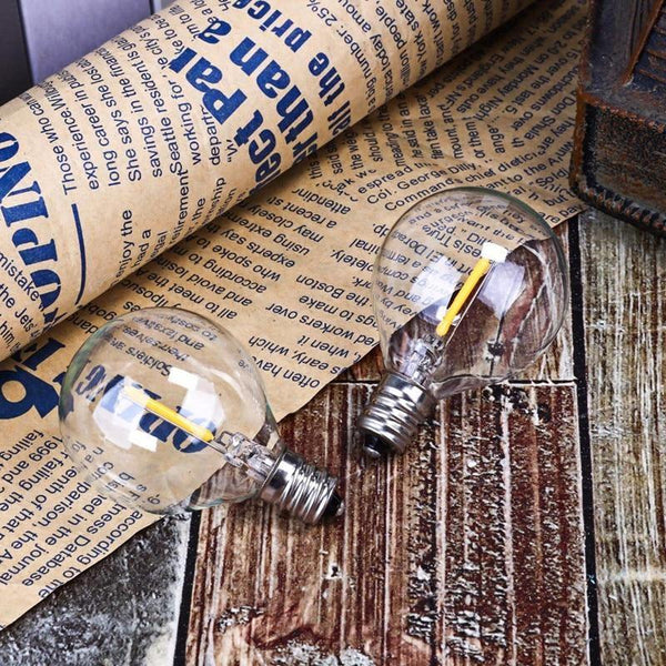 10 Pack Warm White LED "Super Festoon" Shatterproof Replacement spare Lighting Legends Light Garden Bulbs