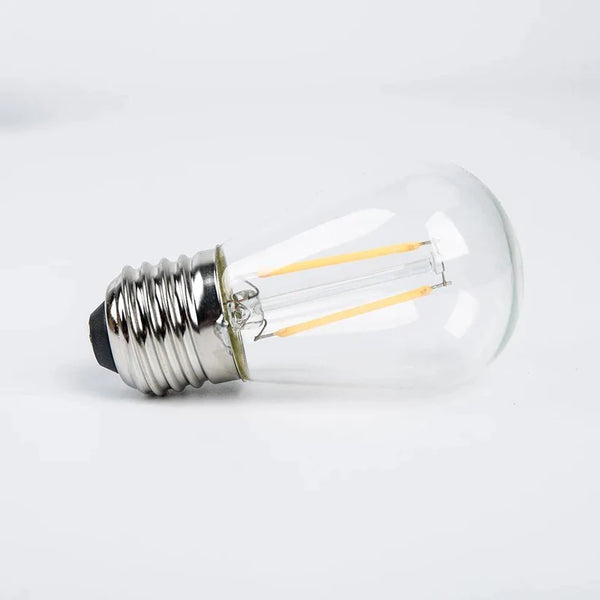 15 Pack Spare LED "Warm White" Garden Light Bulbs - IP65 Heavy Duty Lighting Legends for String Lights.
