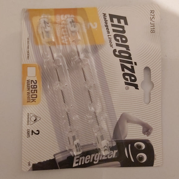 2 x S5163 ENERGIZER ECO LINEAR 400W(500W) DIMMABLE. (1 Twin Pack)