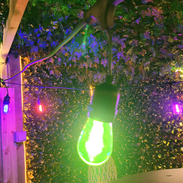 16 Pack Elite Festoon LED Spare Outdoor Multi-Colour / Festive Colour Light Bulbs