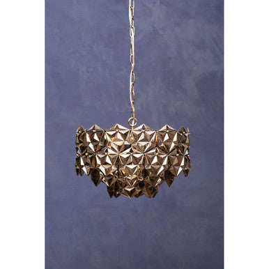 Rydello Smoked Grey Glass Chandelier