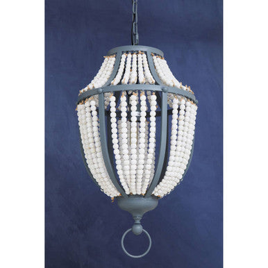 Lapiz White Grey Chandelier