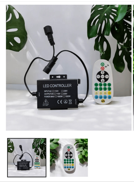 "Super Festoon" Outdoor Dimmer Unit with Remote Control