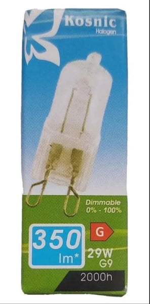 20 x Kosnic Eco Halogen G9 (18w,19w,28w,29w,42w,44w) Dimmable Energy saving "Long Life"  light bulbs
