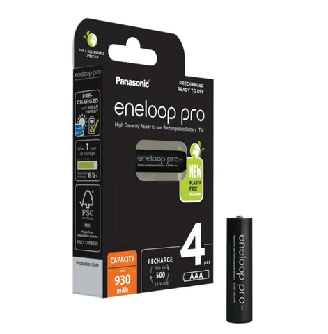 S19111 Eneloop Pro AAA 930mAh - Pack of 4