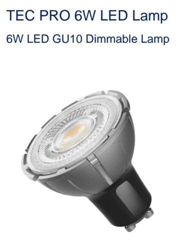 Kosnic 6w LED GU10 DIMMABLE in Warm White, - Electrobright Ltd