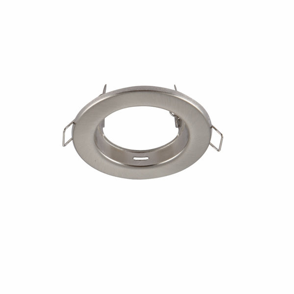TEKLED
Fixed Pressed Steel Downlight IP20 GU10 Fitting - White, Chrome or Satin nickel