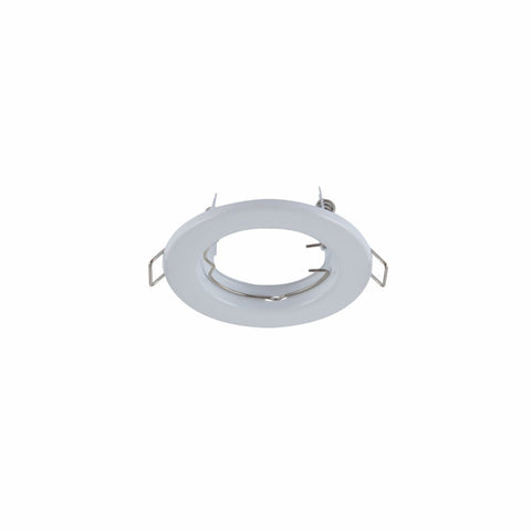 TEKLED
Fixed Pressed Steel Downlight IP20 GU10 Fitting - White, Chrome or Satin nickel
