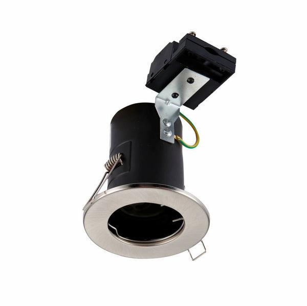 TEKLED
Fixed Pressed Steel Fire Rated Downlight IP20 GU10 Fitting - Chrome, Satin Nickel or white.