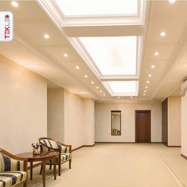 TEKLED
6W Downlight LED Round Slim Panel Light D120mm - 3000K Warm white, Cool or Cool Daylight.