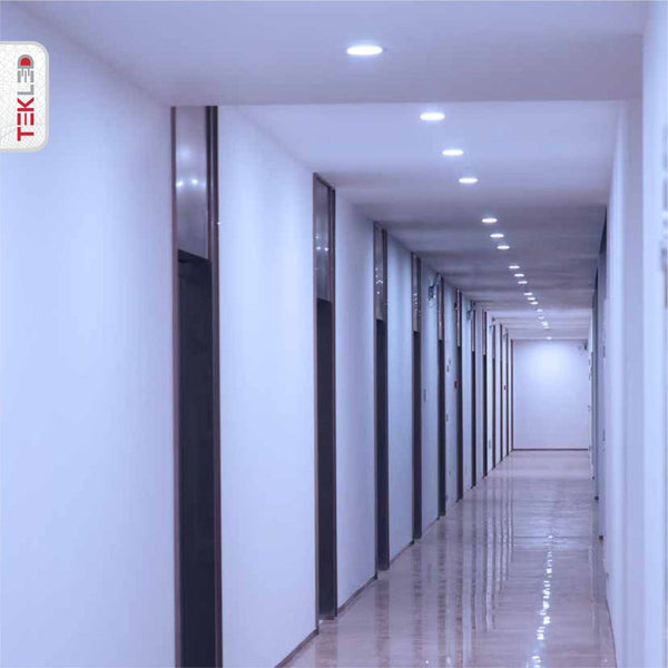 TEKLED
6W Downlight LED Round Slim Panel Light D120mm - 3000K Warm white, Cool or Cool Daylight.