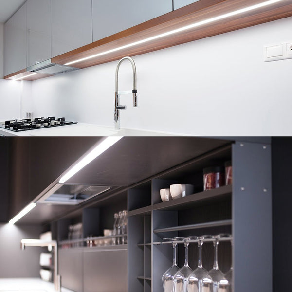TEKLED
5W 1ft LED T5 Under Cabinet Link Light IP20 with switch 286mm - 3000K Warm White, Cool White or Cool Daylight.