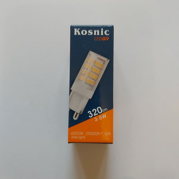 KOSNIC LED G9 6500K NON DIMMABLE 3.5W 320 LUMEN - Electrobright Ltd