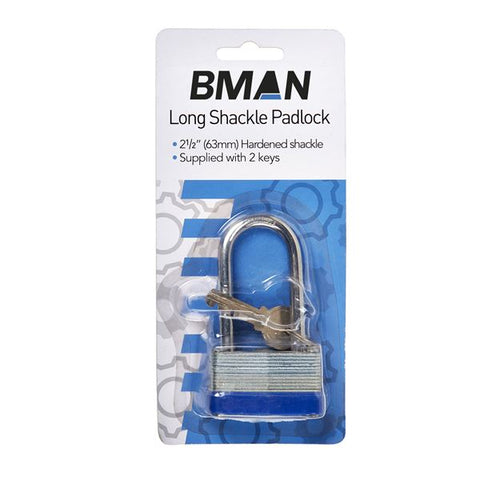 B2926 BMAN 40MM LONG SHACKLE PADLOCK - Electrobright Ltd