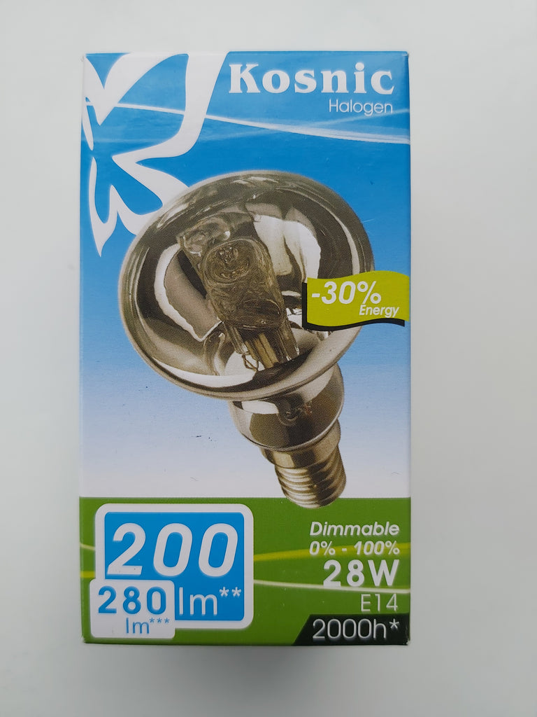 KOSNIC R50 HALOGEN 28W E14 KHL28R50/E14 - Electrobright Ltd