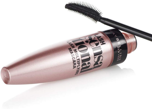 MAYBELLINE MASCARA LASH SENSATIONAL VOLUMISING AND THICKENING VERY BLACK - Electrobright Ltd