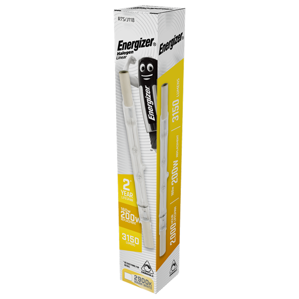 S5415 ENERGIZER ECO R7S LINEAR 160W(200W) DIMMABLE, PACK OF 2 - Electrobright Ltd