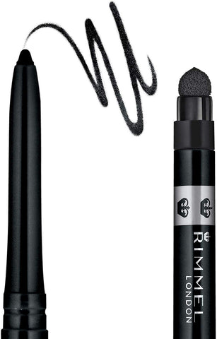 RIMMEL LONDON EXAGGERATEWATERPROOF EYE LINER NOIR 0.28G - Electrobright Ltd
