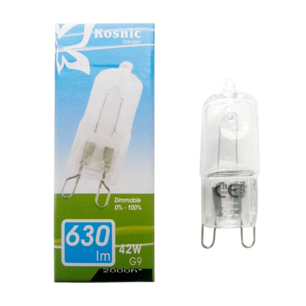 1 x Kosnic Eco Halogen G9 (18w,25w,42w) Dimmable Energy saving "Long Life"  light bulbs - Electrobright Ltd