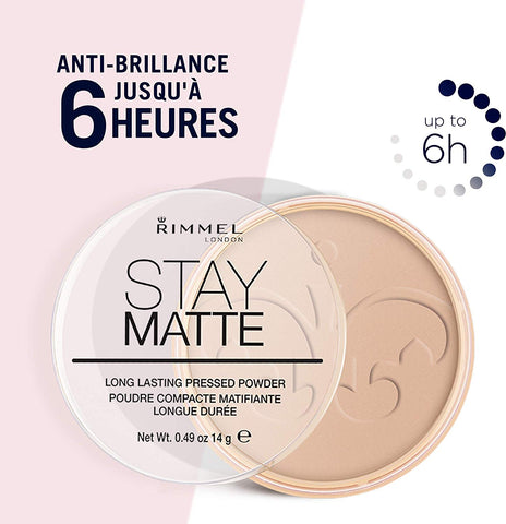 RIMMEL LONDON STAY MATTE PRESSED POWDER SHINE CONTROL FORMULA - Electrobright Ltd